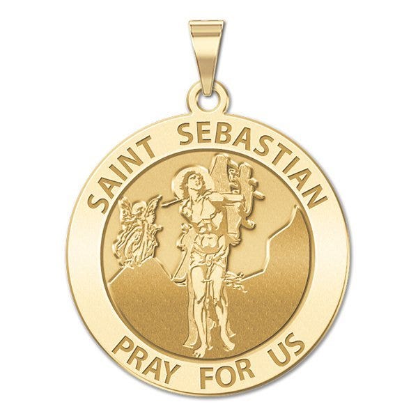 Saint Sebastian Religious Medal