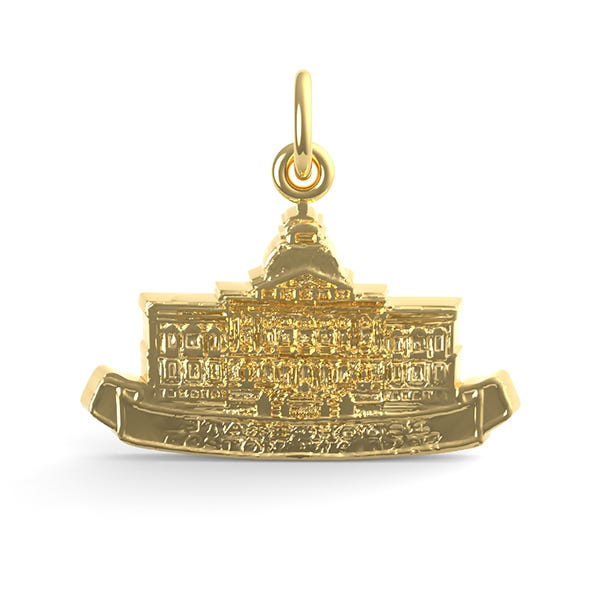Boston State House Charm(2952)