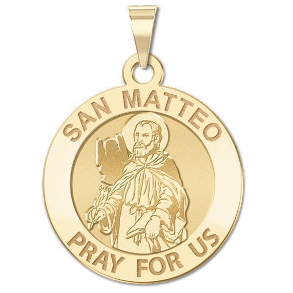 San Matteo Religious Medal
