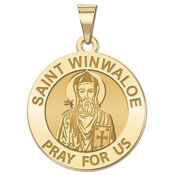 Saint Winwaloe Religious Medal "EXCLUSIVE"