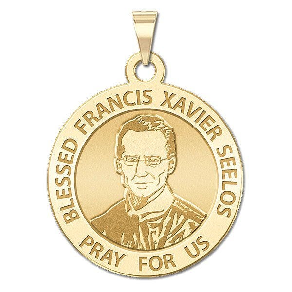 Blessed Francis Xavier Seelos Round Religious Medal