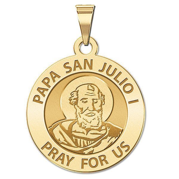 Papa San Julio I Religious Medal "EXCLUSIVE"