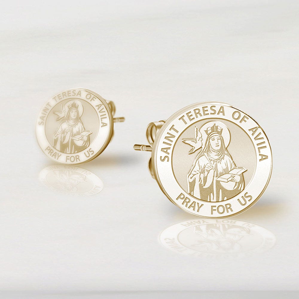 Pair of Saint Teresa of Avila Earrings