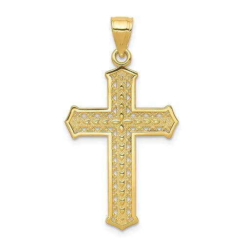 10k Cross Pendant