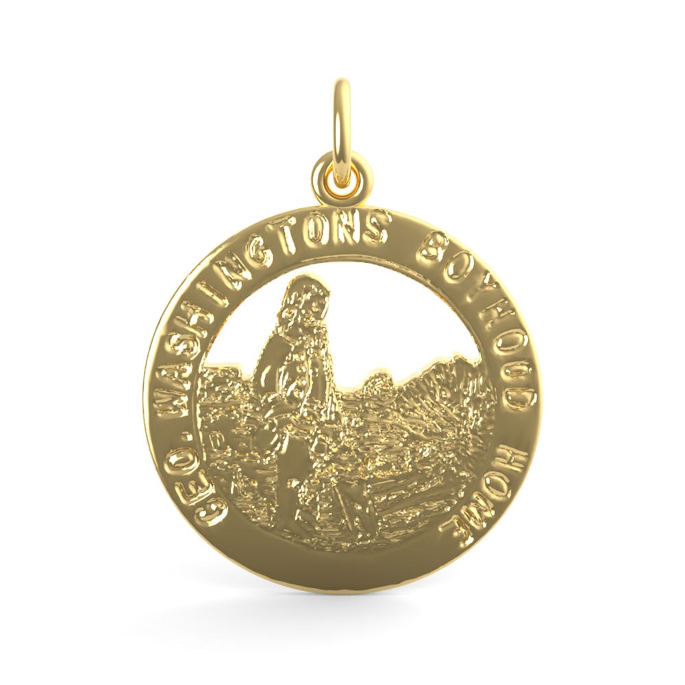 George Washingtons Boyhood Home Charm(4109)