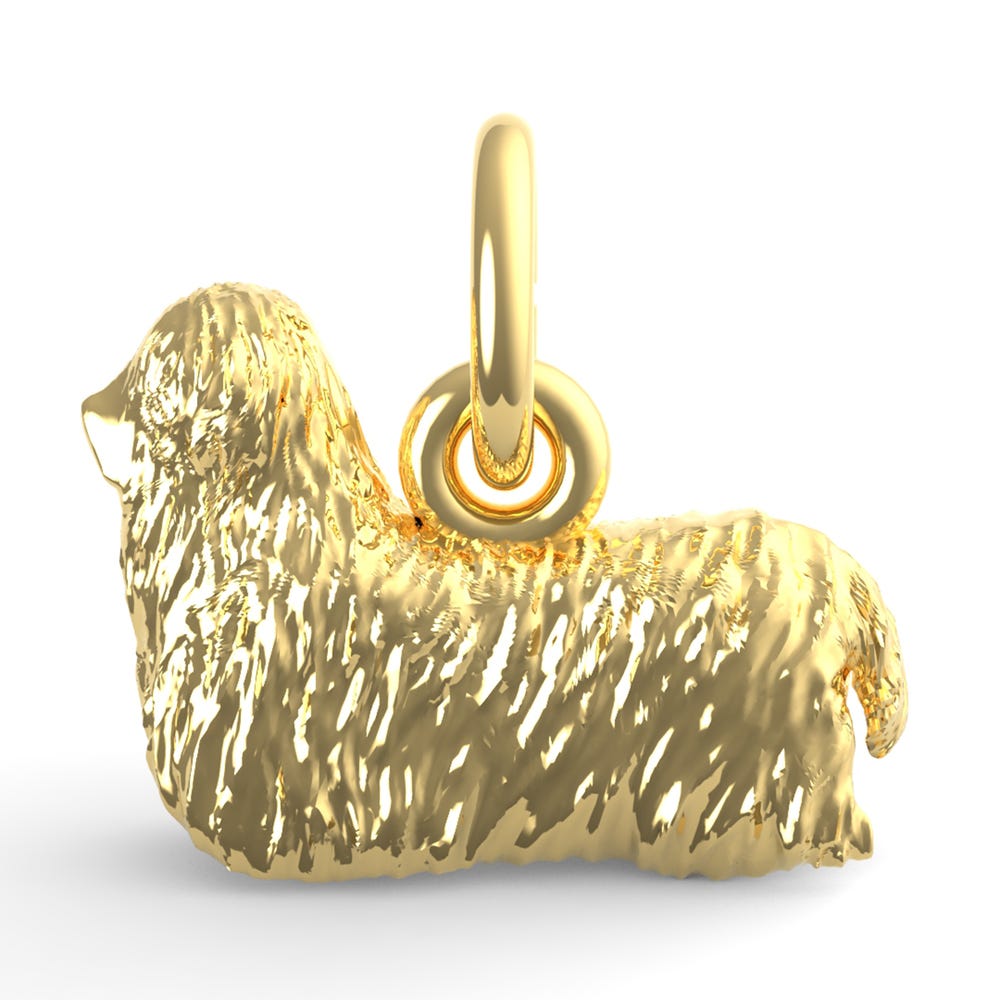 Lhasa Apso Dog Charm