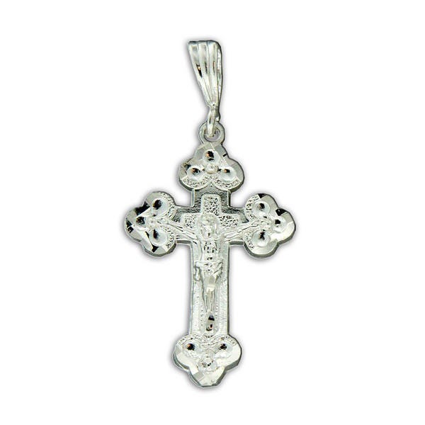 Sterling Silver Crucifix Cross Pendant