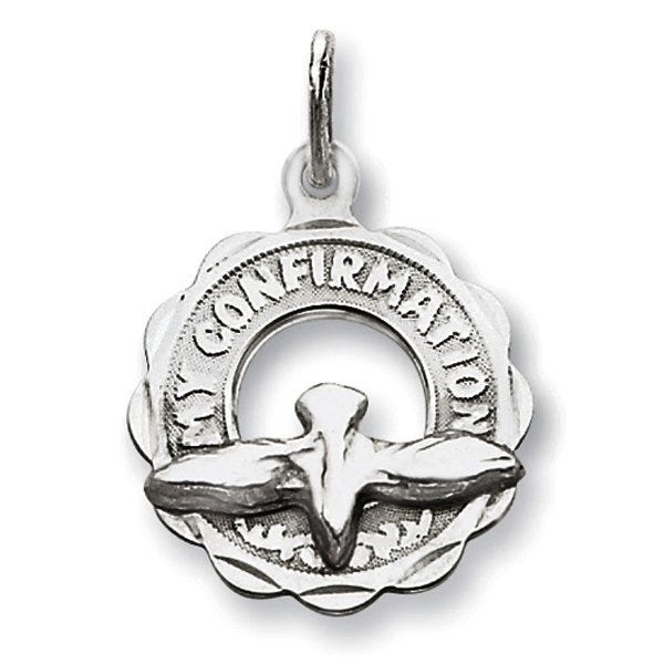 "My Confirmation" Dove Cut-out  Religious Medal