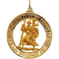 Saint Christopher Religious Medal