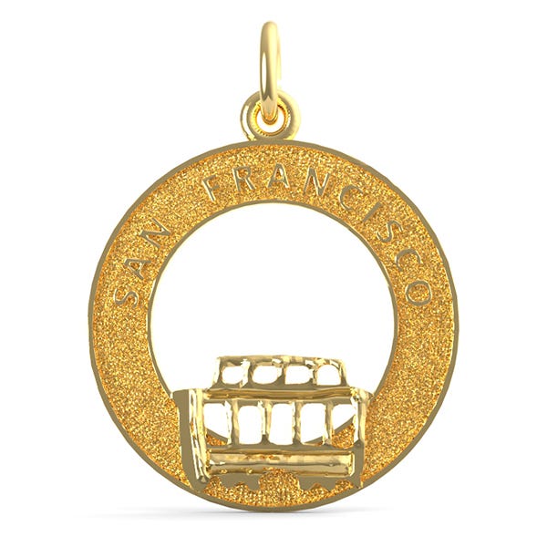 San Fran. Cable Car Engravable