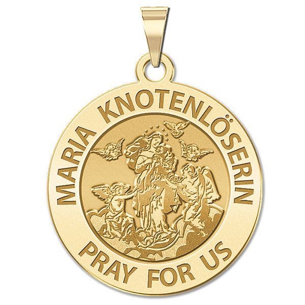Our Lady Undoer of Knots (German) Religious Medal  "EXCLUSIVE"