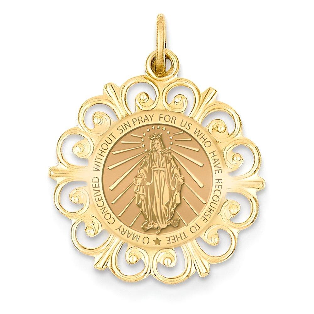 Round Filigree Miraculous Medal "EXCLUSIVE"