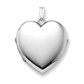 Build Your Own Silver 4 or Four Picture Heart Locket