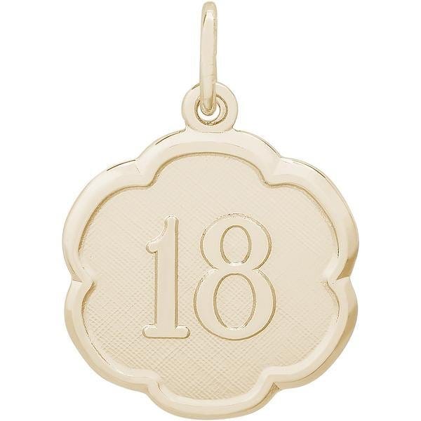 Number 18 Engravable