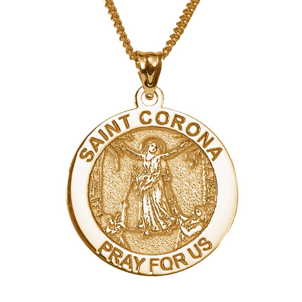 Saint Corona Religious Medal "EXCLUSIVE"