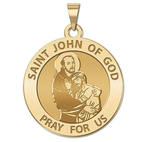 Saint John of GOD Religious Medal