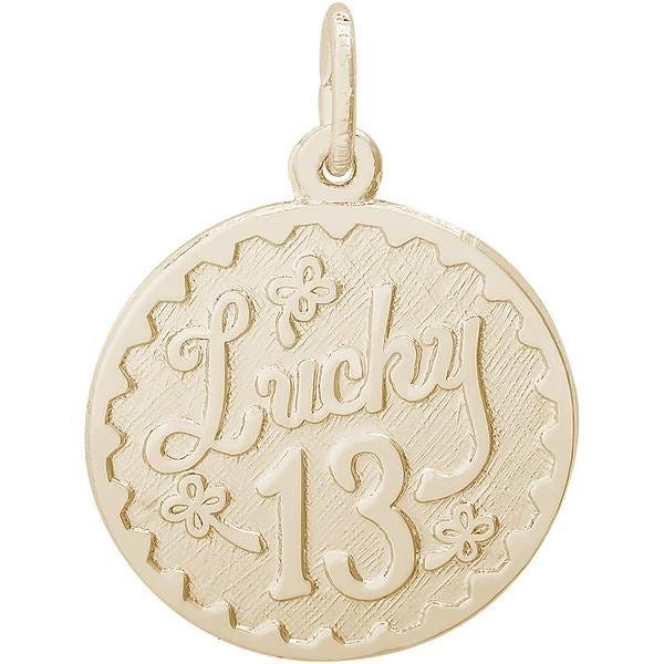 Lucky 13 Engravable