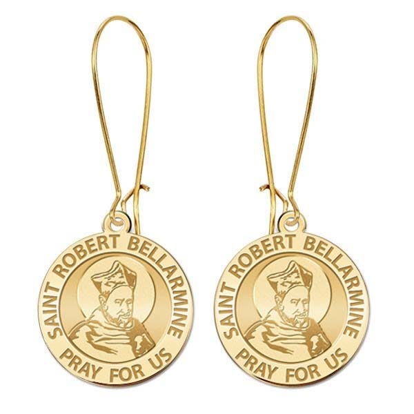 Saint Robert Bellarmine Earrings "EXCLUSIVE"