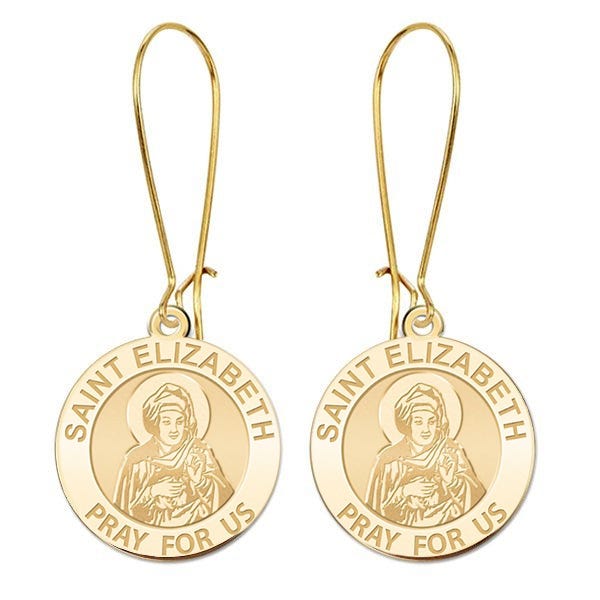 Saint Elizabeth (Mary's Cousin) Earrings "EXCLUSIVE"