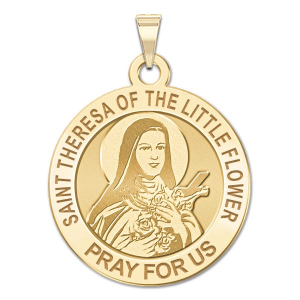 Saint Theresa of The Little Flower Religious Medal