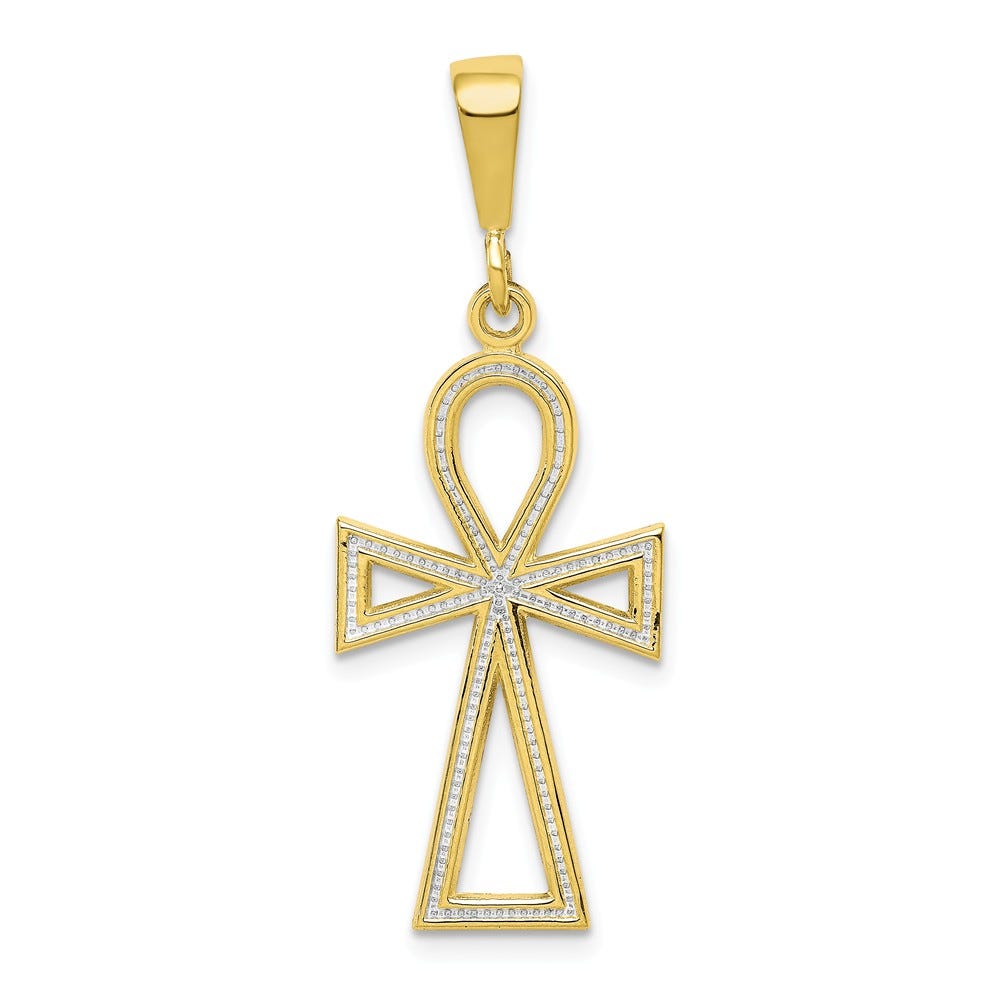 10k Cross Charm