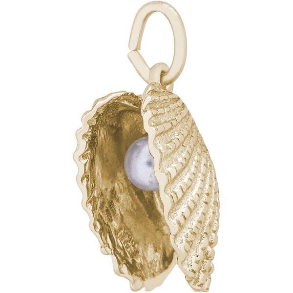 Opening Oyster Charm