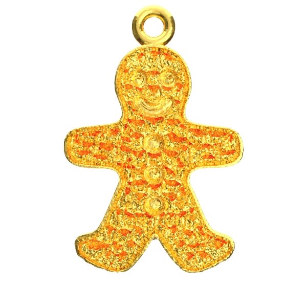 Gingerbread Man Charm(2274)