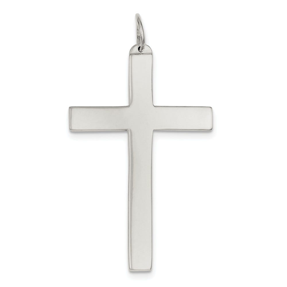Sterling Silver Latin Cross Charm