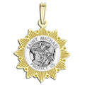 Saint Michael Two-Tone Sun Border