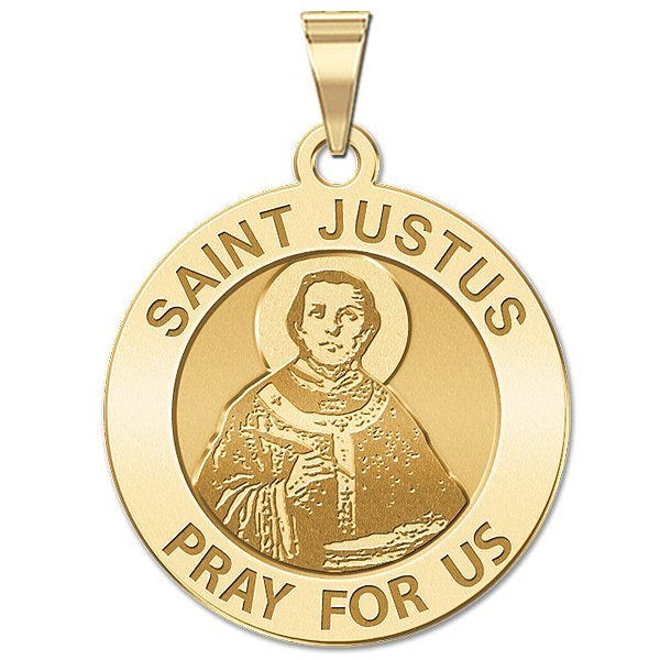 Saint Justus Religious Medal  "EXCLUSIVE"