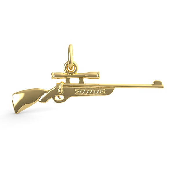 Hunting Rifle Charm