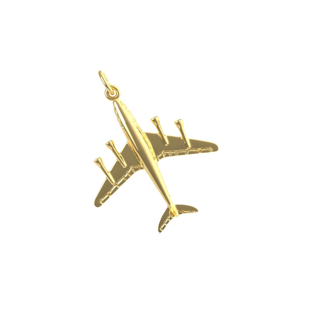 747 Jumbo Jet Charm
