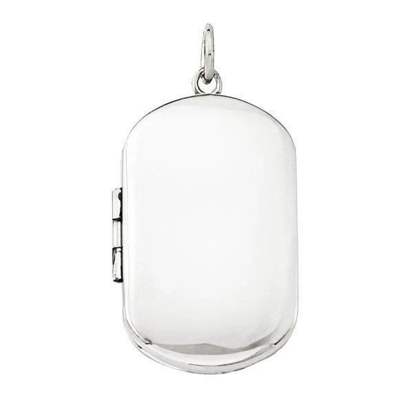 Build Your Own- 2-Picture Dog Tag Locket