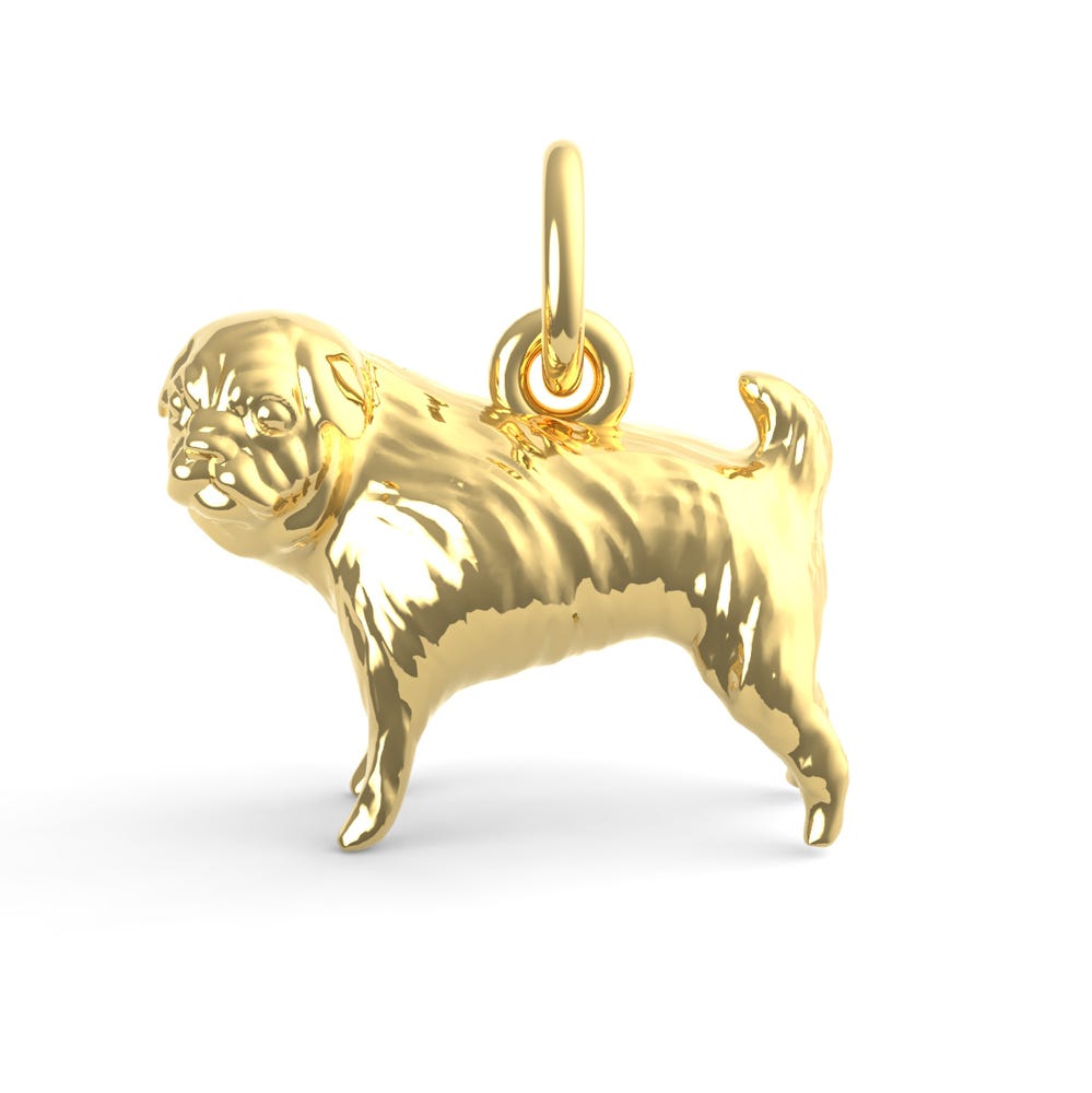 Pug Dog Charm