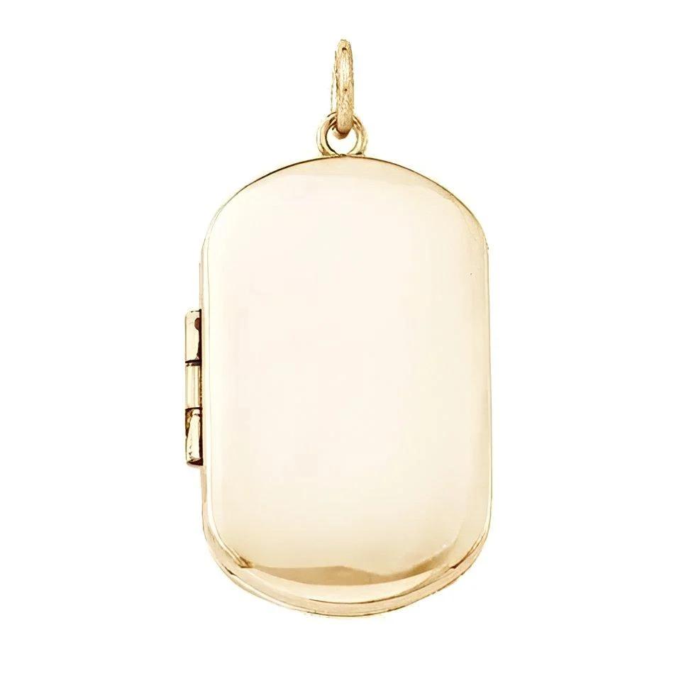 Build Your Own- 2-Picture Dog Tag Locket