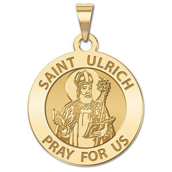 Saint Ulrich Religious Medal "EXCLUSIVE"