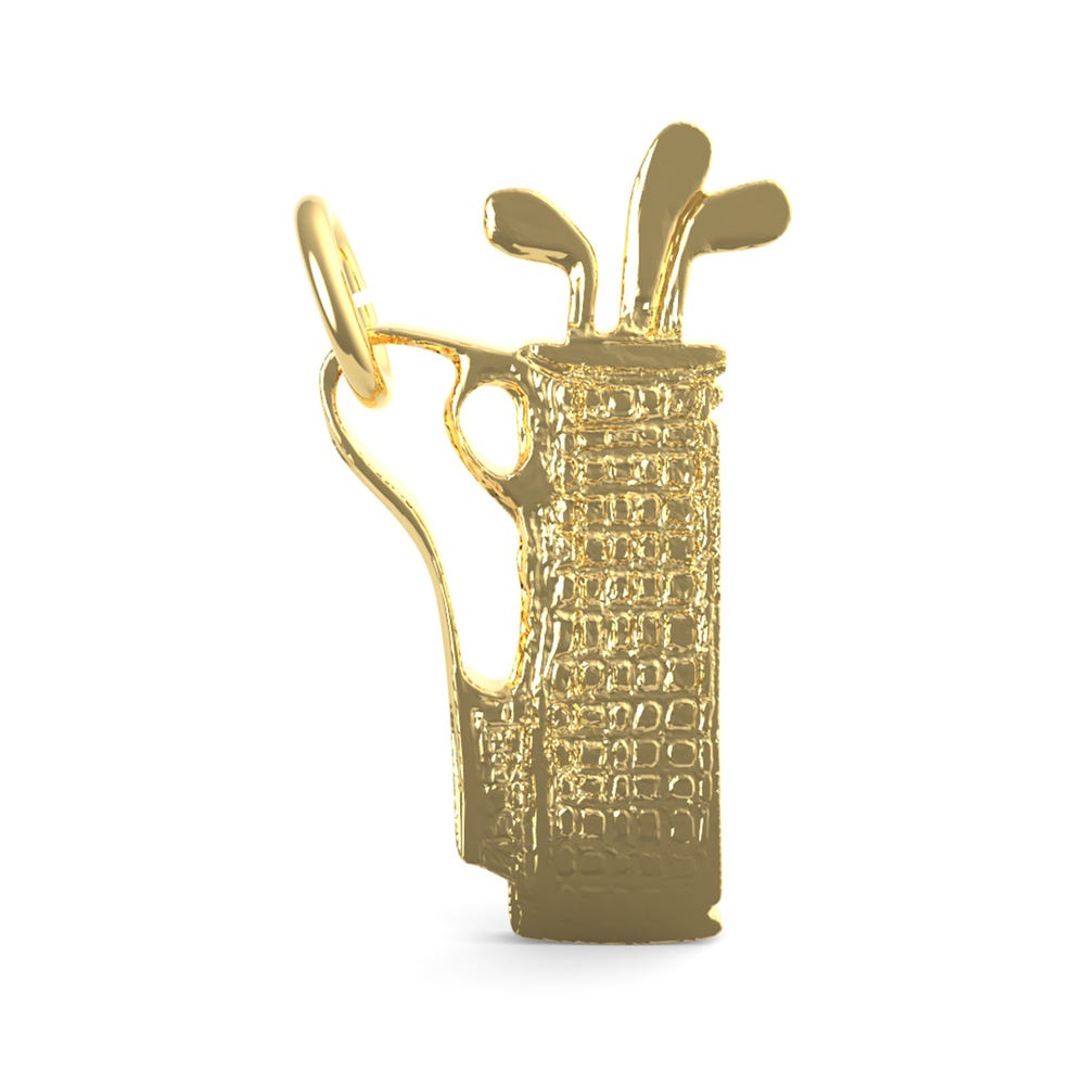 Plaid Golf Bag Charm