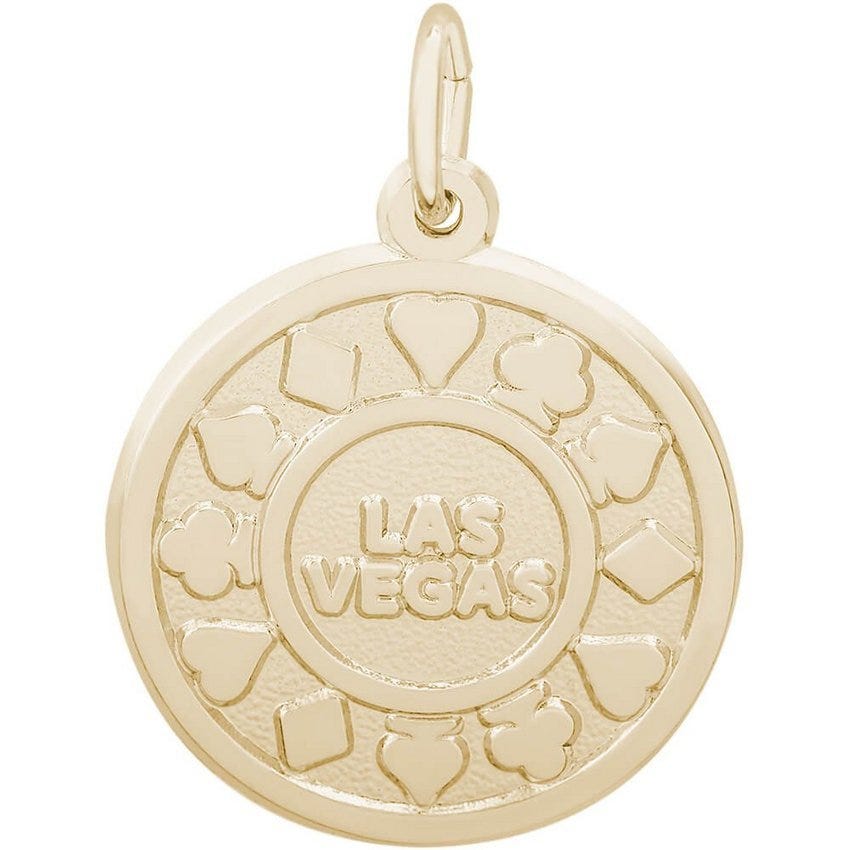 Las Vegas Poker Chip Engravable