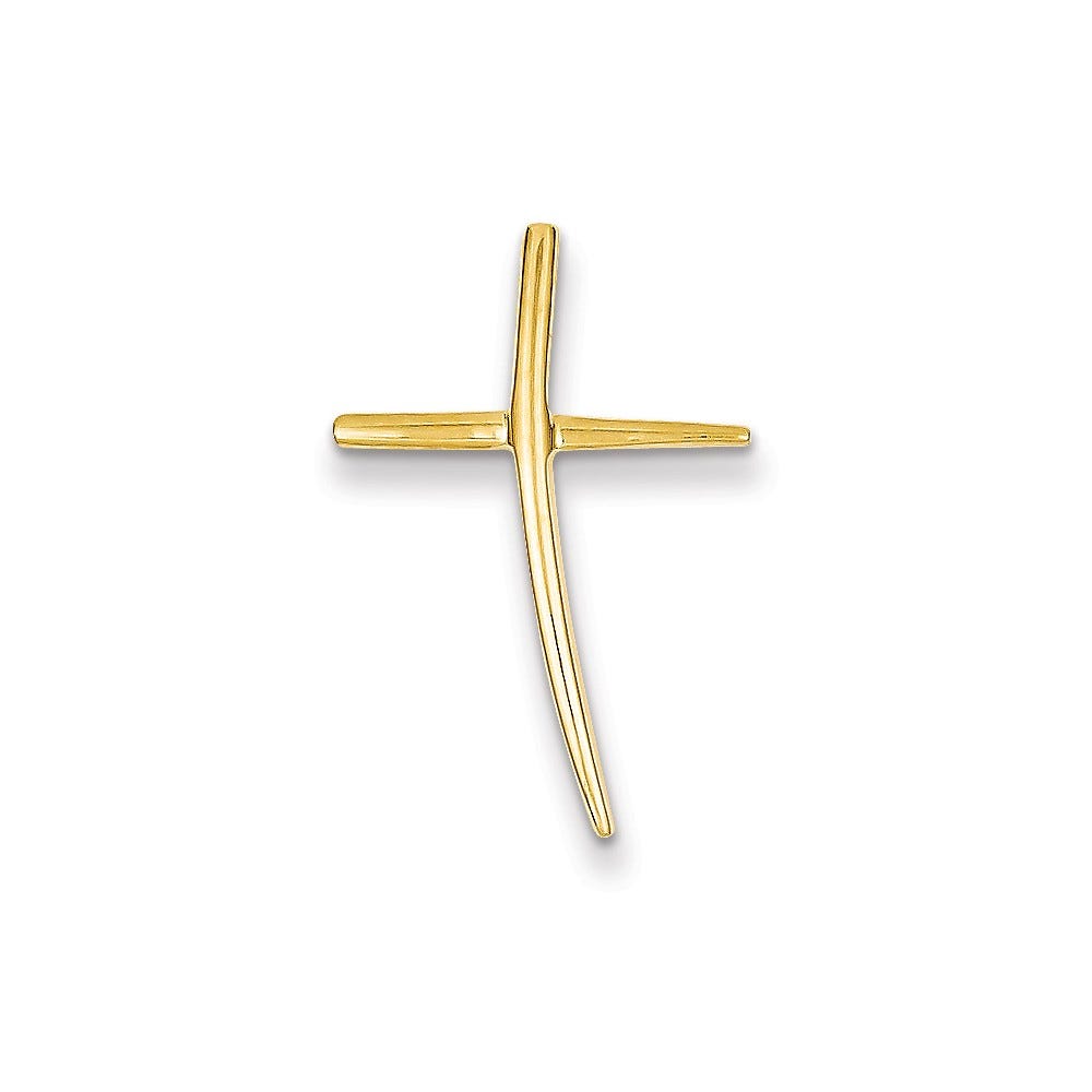 14k Polished Cross Pendant
