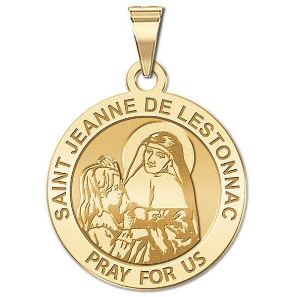 Saint Jeanne De Lestonnac Religious Medal - "EXCLUSIVE"