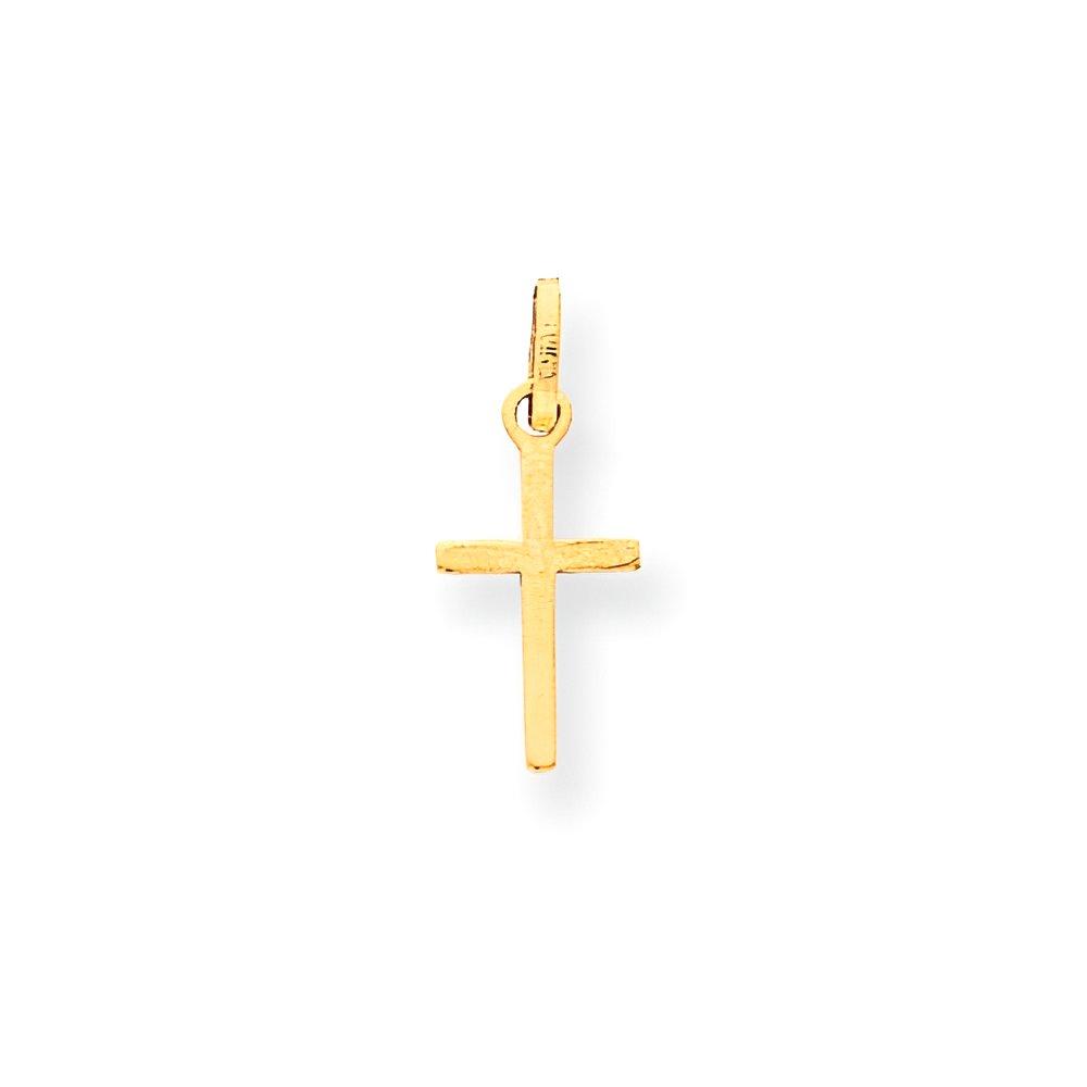 14k Small Cross Charm