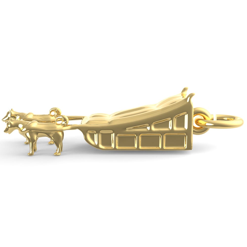 Dog Sled Charm
