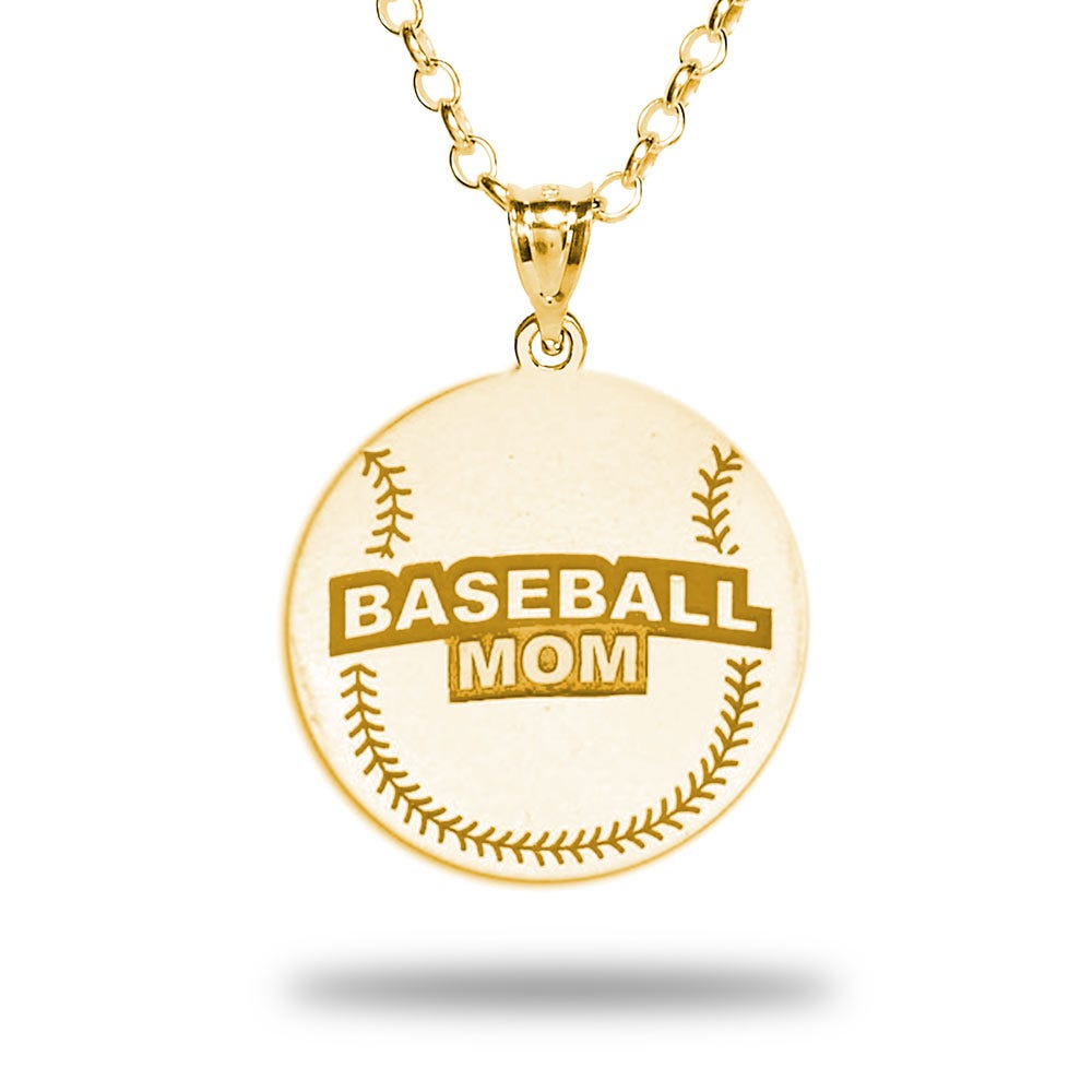 Baseball Mom Pendant