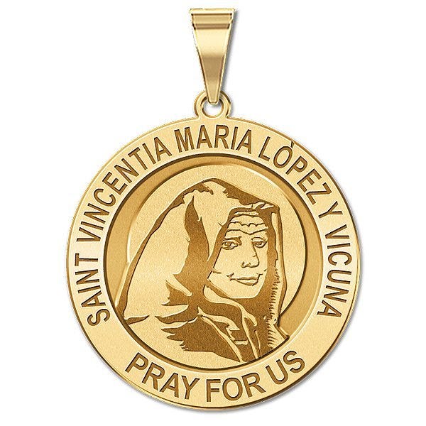 Saint Vincentia Maria Lopez y Vicuna Religious Medal "EXCLUSIVE"