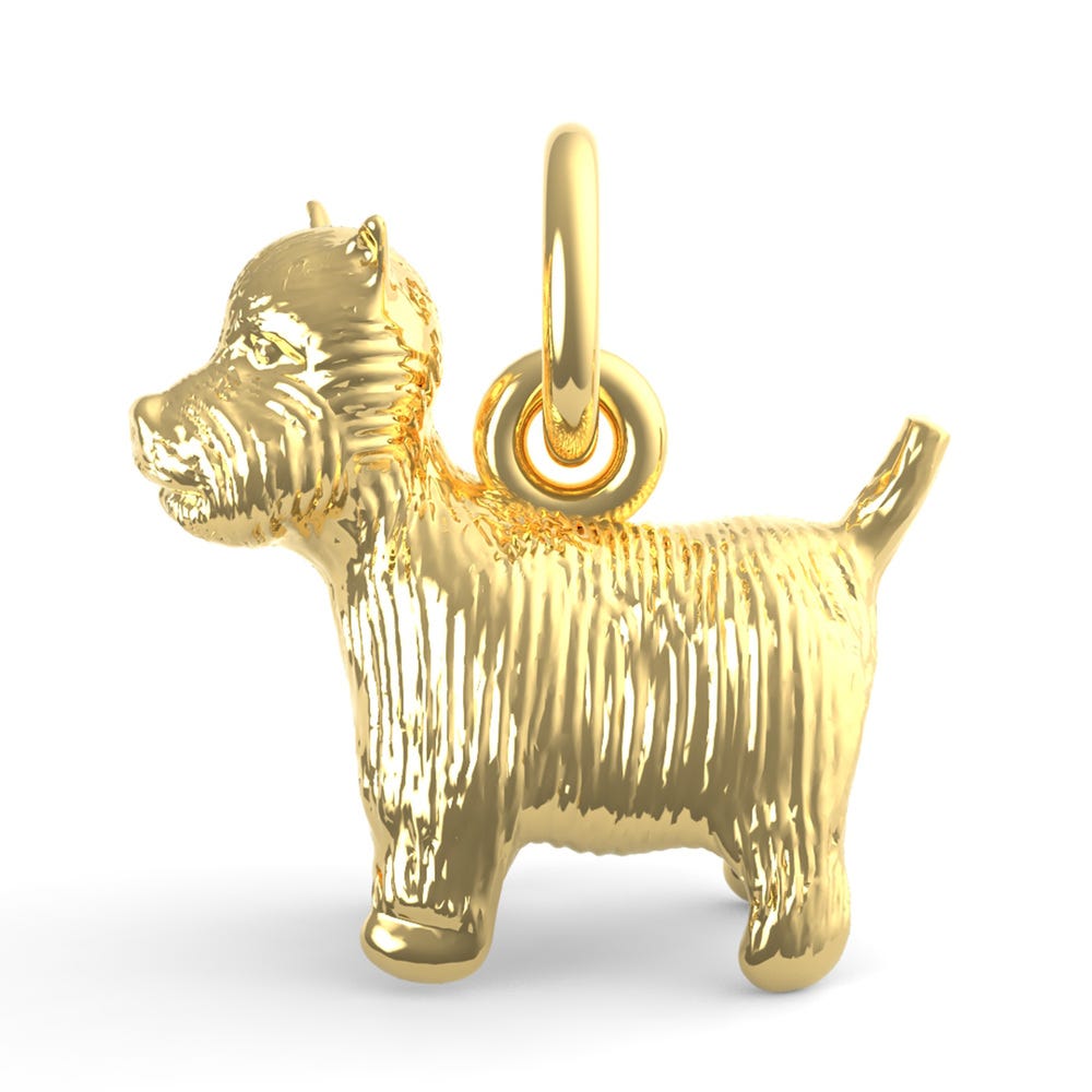 West Highland Terrier Dog Charm
