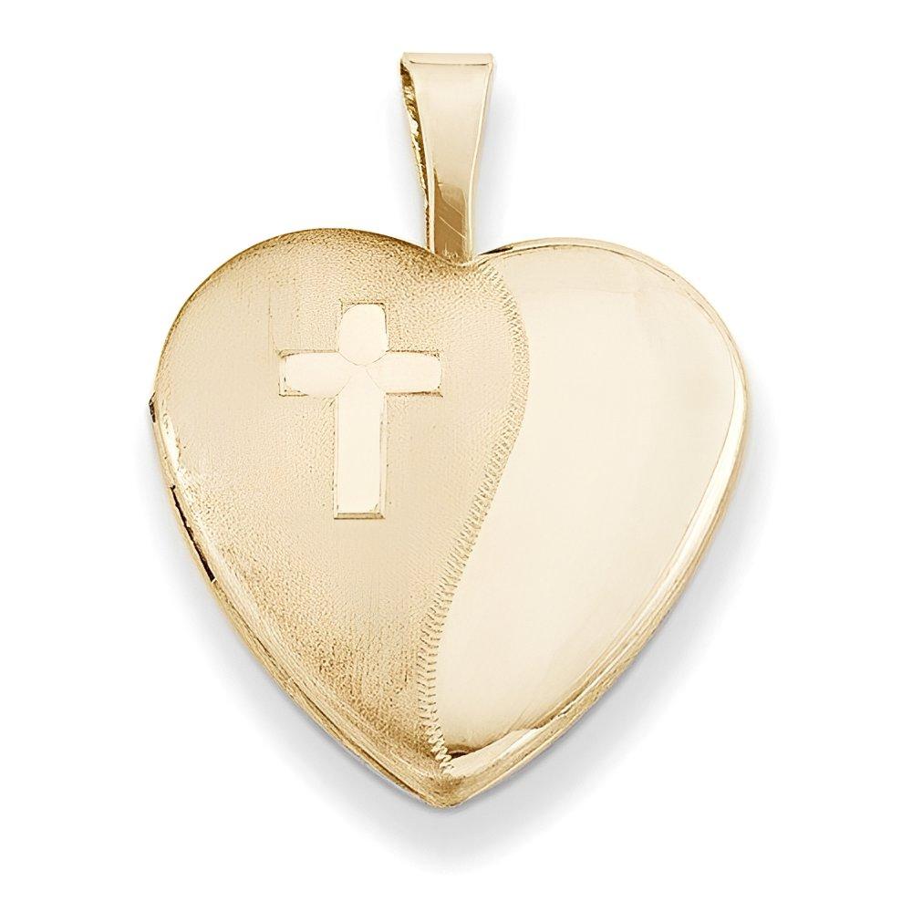 Gold Filled Baby Cross Locket
