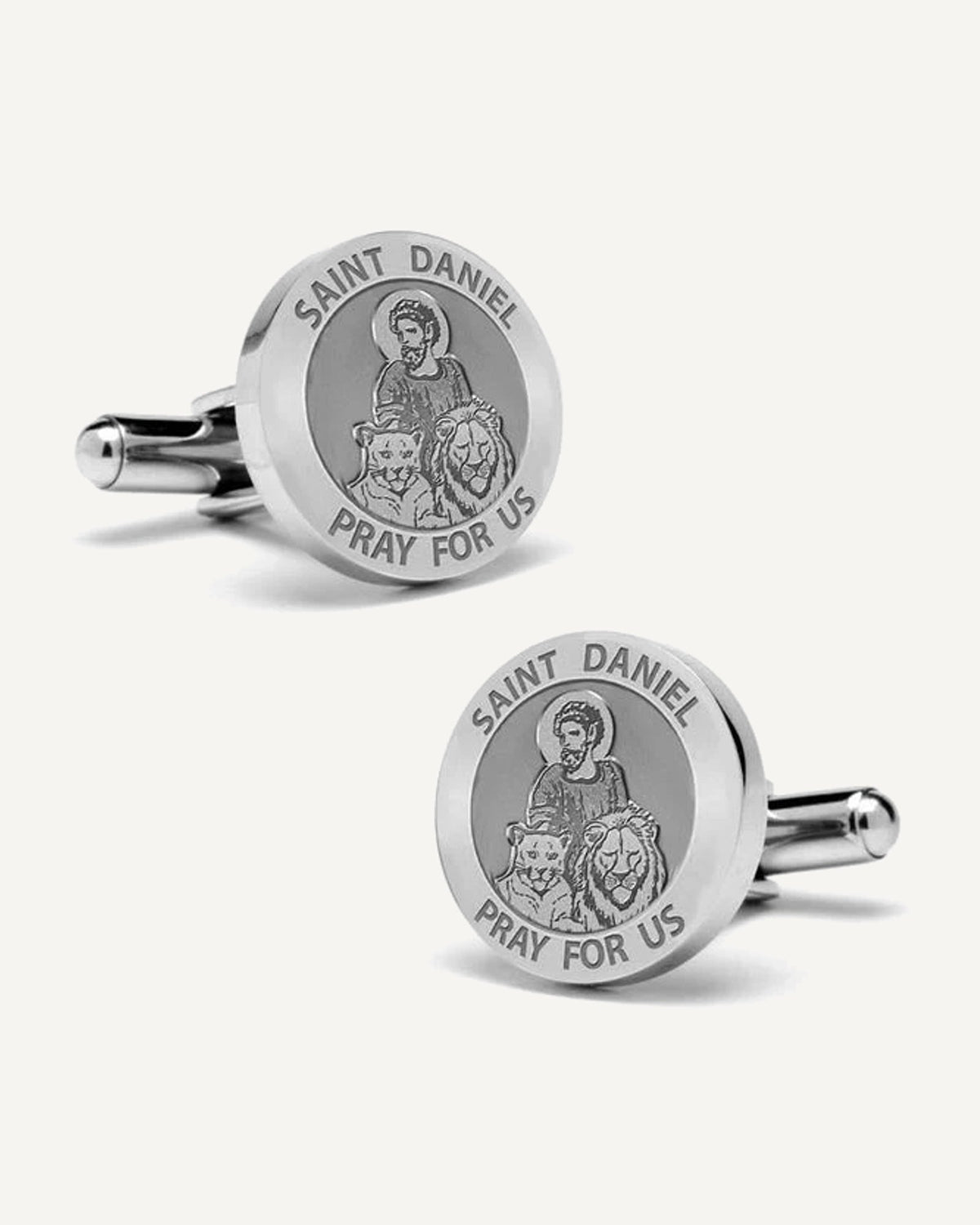 Saint Daniel Stainless Steel Cufflinks