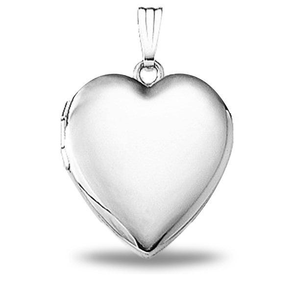 Silver Heart Photo Locket