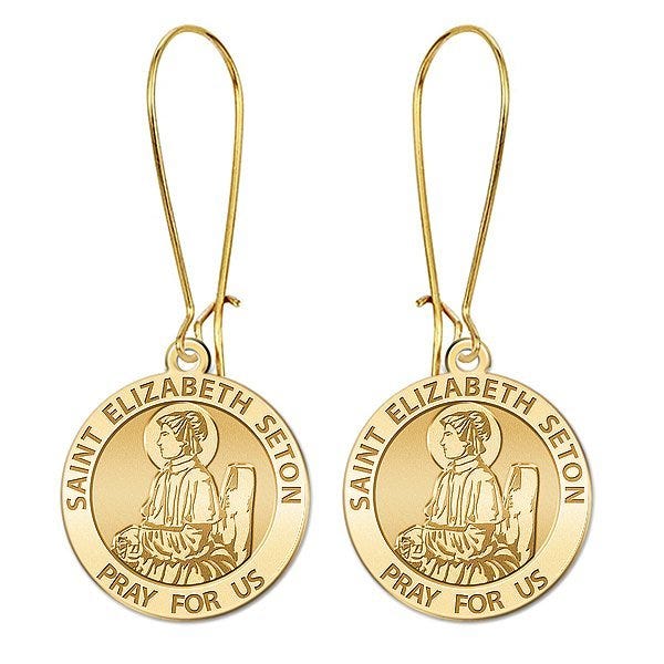 Saint Elizabeth Seton Earrings "EXCLUSIVE"