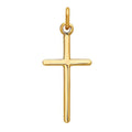 Gold Plated High Polished Cross